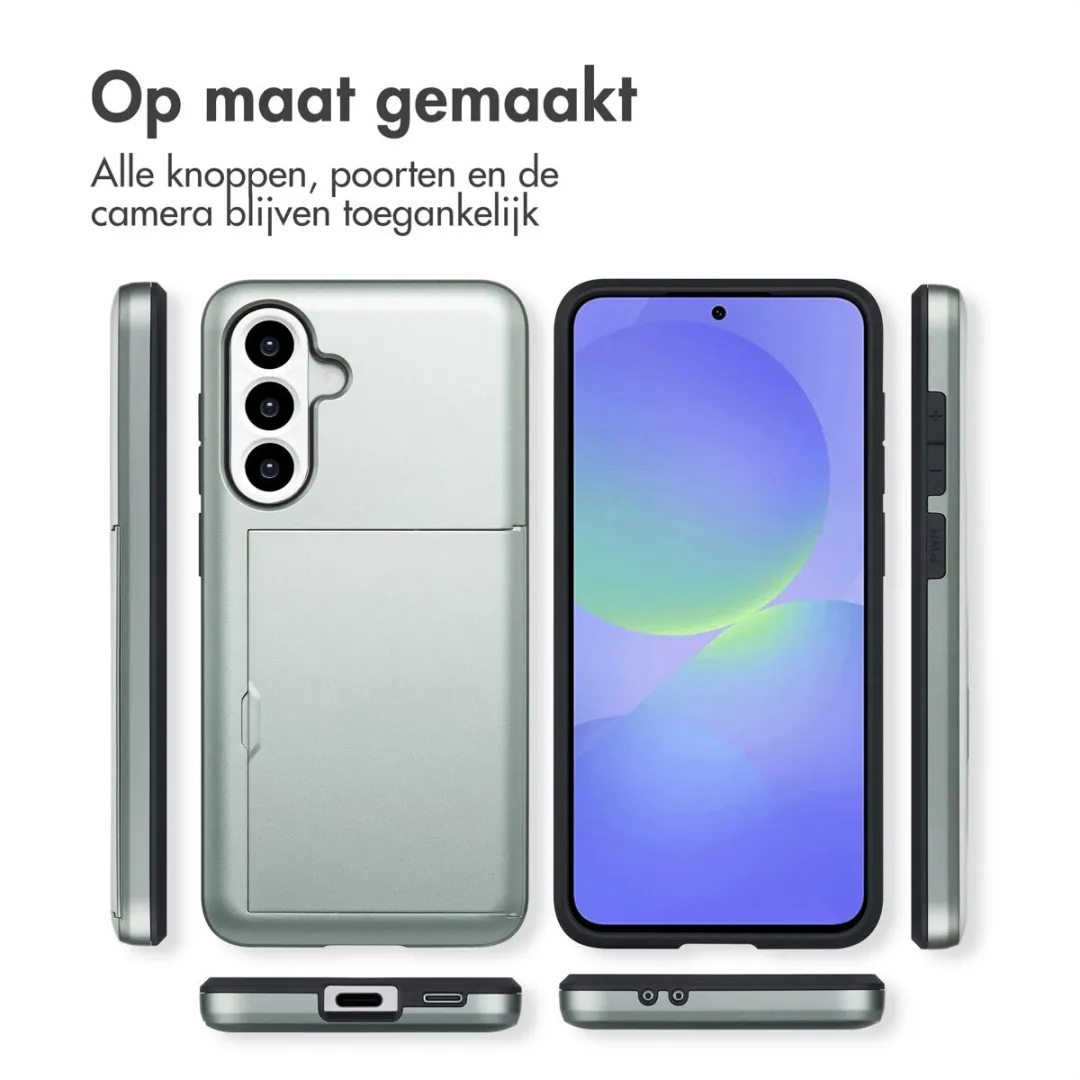 Imoshion Hoesje Samsung Galaxy A36/A56 - Groen - 2 Pasjes - afbeelding 6 van 6