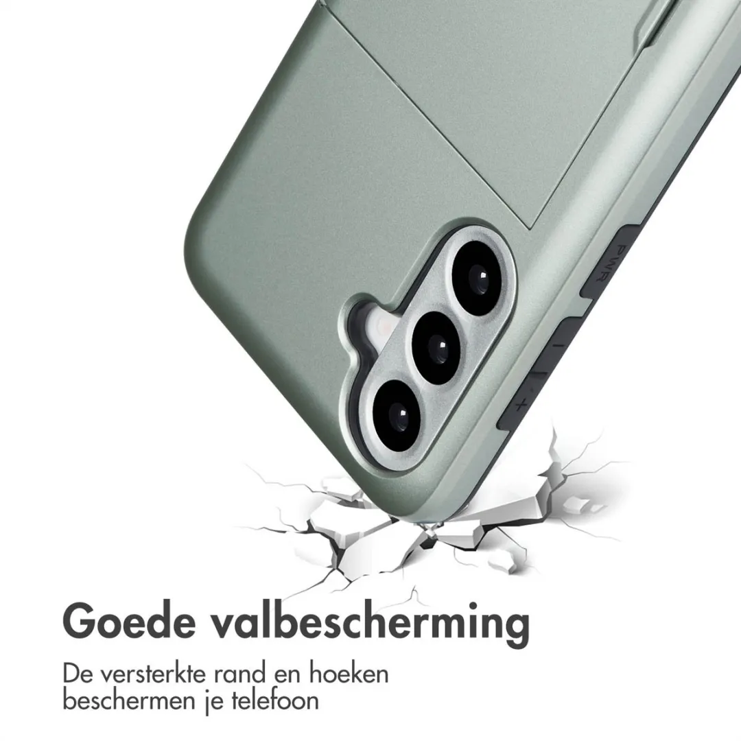 Imoshion Hoesje Samsung Galaxy A36/A56 - Groen - 2 Pasjes