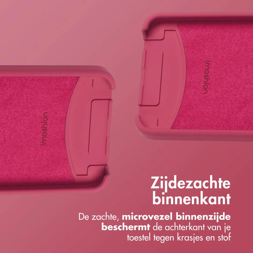 Imoshion iPhone 16e MagSafe Hoesje - Rood Raspberry