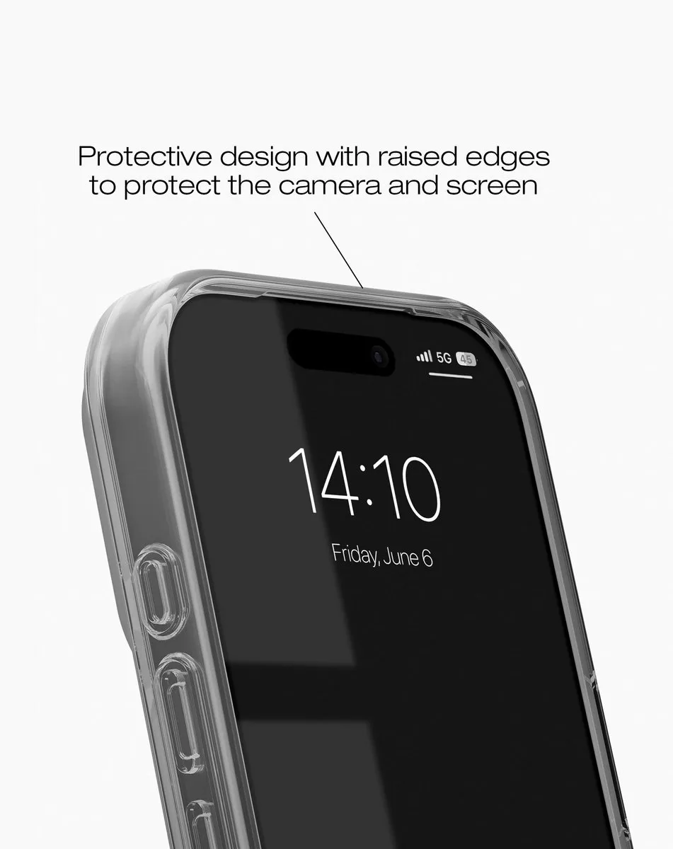 iDeal of Sweden Clear Case iPhone 17 Pro Max - Tinted Black