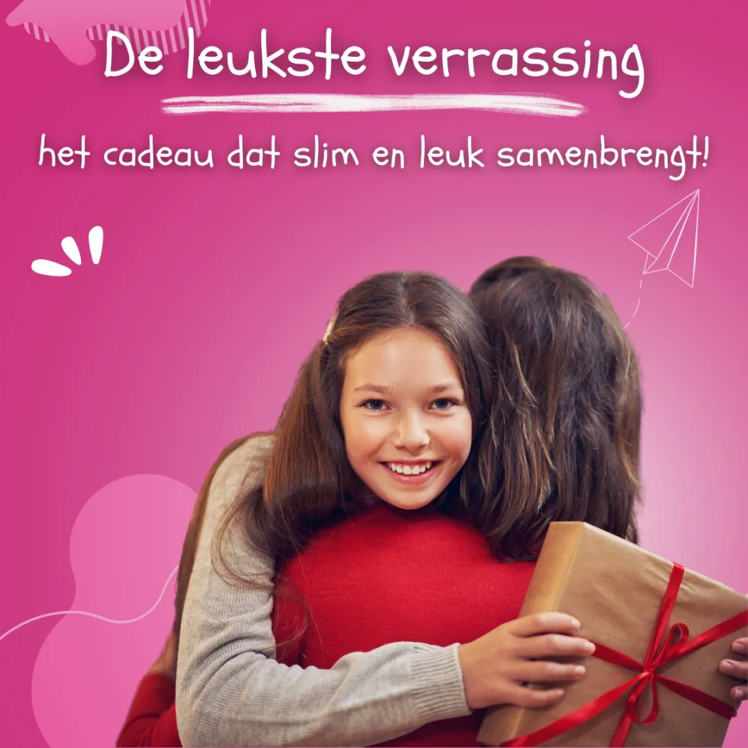 CosmoToys® Kids Tablet - Kindertablet - Tablet Kinderen - Vanaf 3 Jaar - Speelgoed voor in de Auto & Onderweg - 10 Inch - Android 12 - Ouderlijk Toezicht - 6000 mAh - Roze