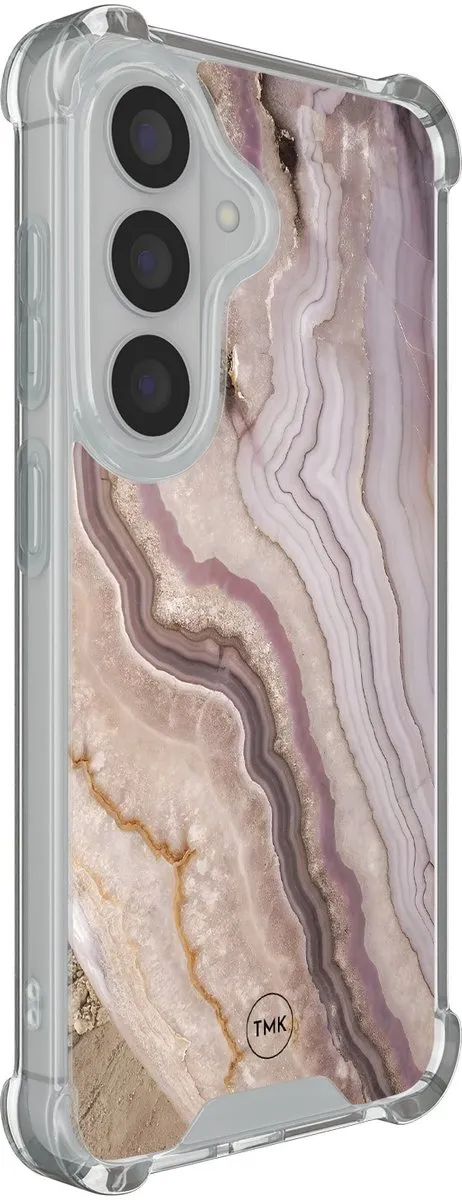 Casevibes Shockproof Hoesje Samsung Galaxy S26 - S/S26/S/010 - Blush Marble
