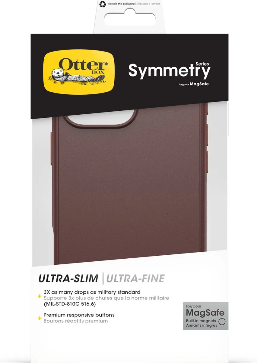 OtterBox Symmetry MagSafe Case 77-96590 - iPhone 16 Pro Max - Bruin