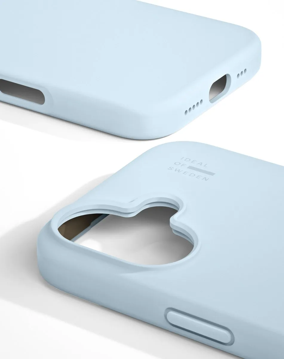iDeal of Sweden Silicone Case iPhone 16 - Light Blue - IDSICMS-I2461-501