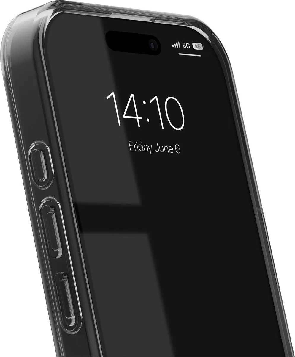 iDeal of Sweden Clear Case iPhone 16 - Zebra Mystique - IDCLCMS-I2461-573