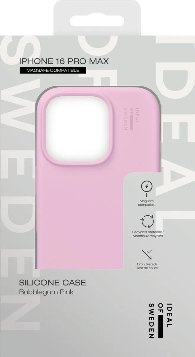 iDeal of Sweden iPhone 16 Pro Max Silicone Case MagSafe Bubblegum Pink - IDSICMS-I2467P-498 - afbeelding 6 van 6