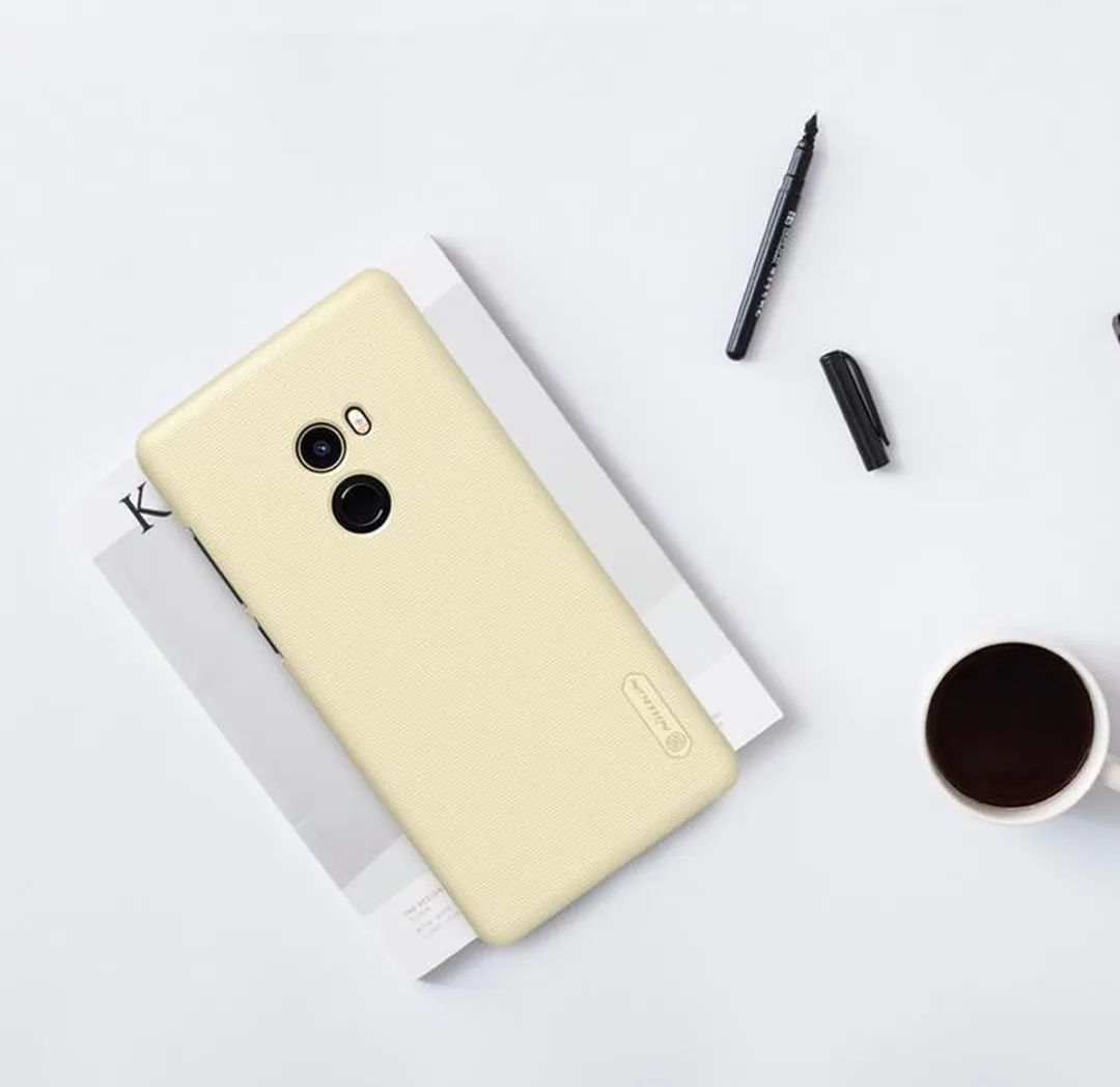 Nillkin Frosted Shield Hoesje Xiaomi Mi Mix 2 - Goud - afbeelding 5 van 5