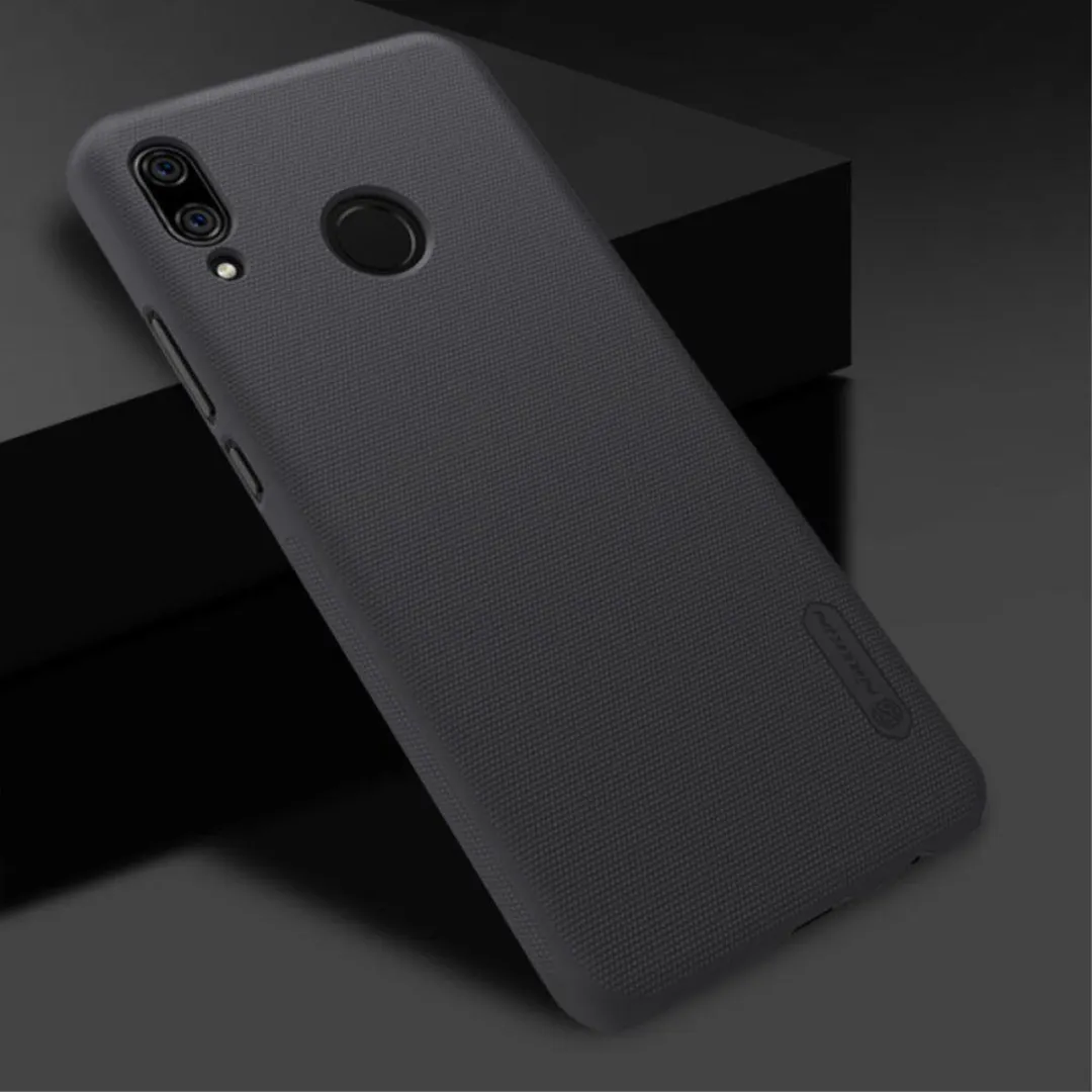 Nillkin Super Frosted Shield Hoesje Huawei P Smart Plus - Zwart - afbeelding 5 van 6