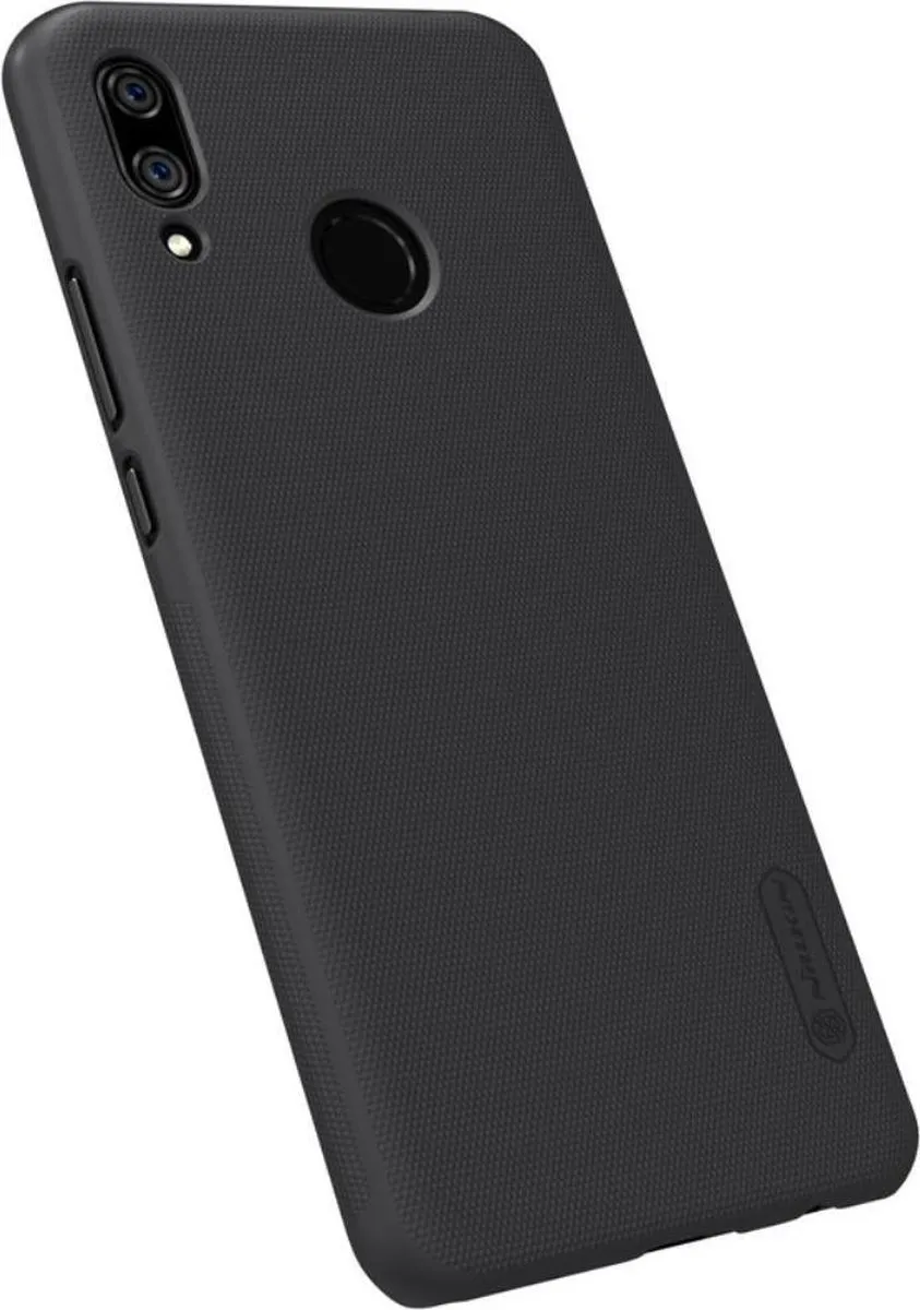 Nillkin Super Frosted Shield Hoesje Huawei P Smart Plus - Zwart - afbeelding 3 van 6