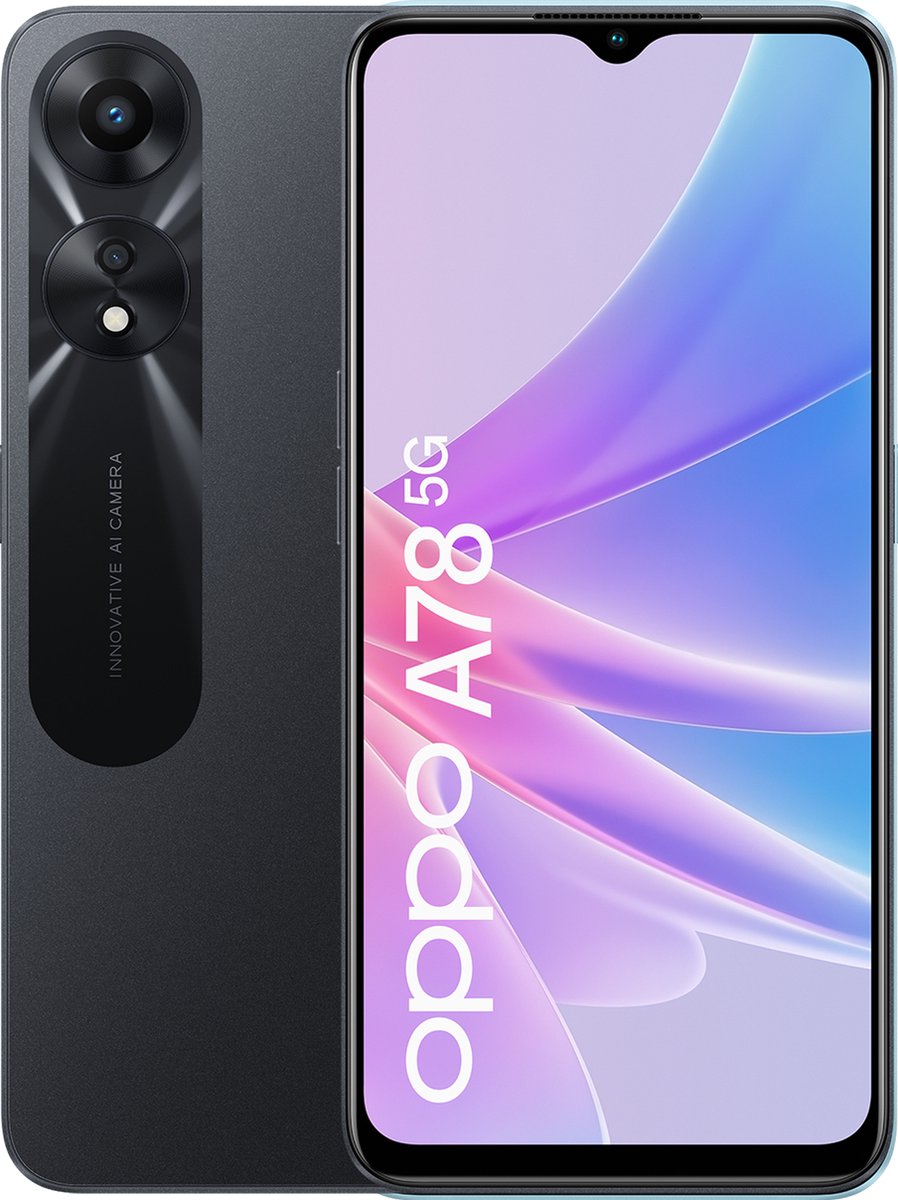 OPPO A78 5G - 128GB - Glowing Black