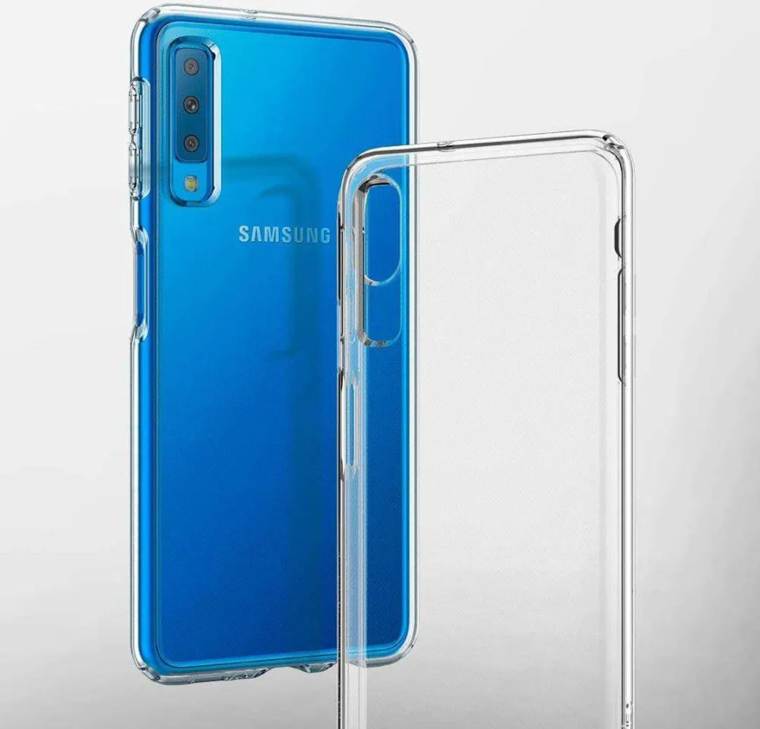 Spigen Liquid Crystal Hoesje Samsung Galaxy A7 (2018) - Transparant 608CS25751