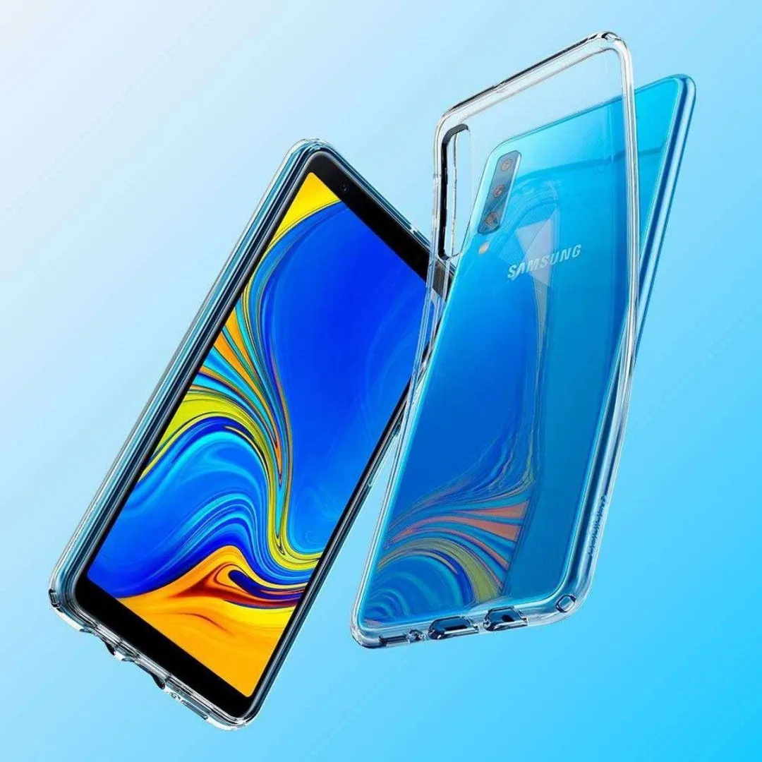 Spigen Liquid Crystal Hoesje Samsung Galaxy A7 (2018) - Transparant 608CS25751