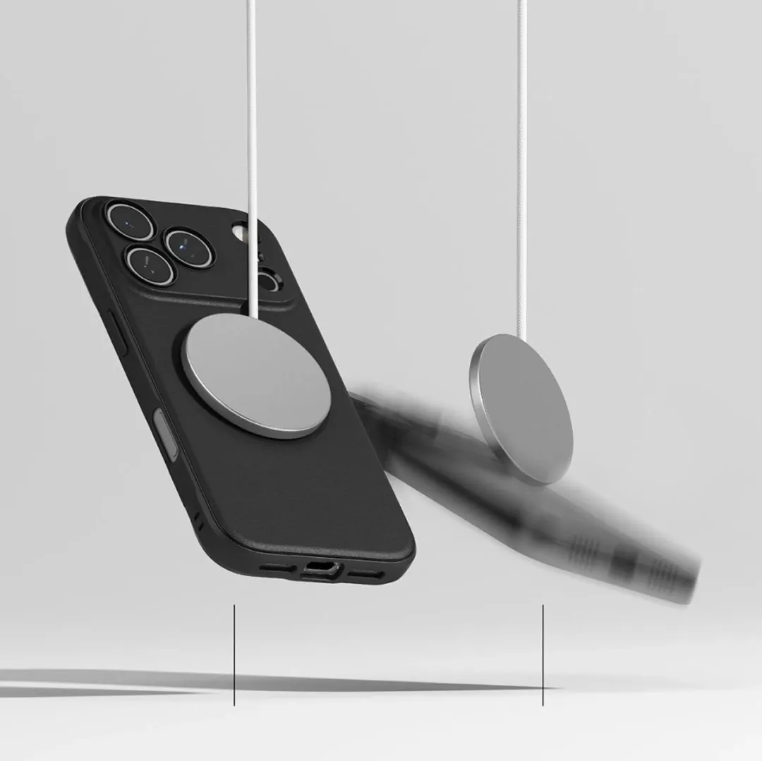 Ringke Onyx MagSafe Hoes iPhone 17 Pro Max - Zwart
