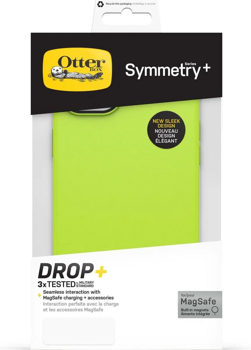 OtterBox Symmetry Plus Hoesje 77-89015 - iPhone 14 Plus - Geel