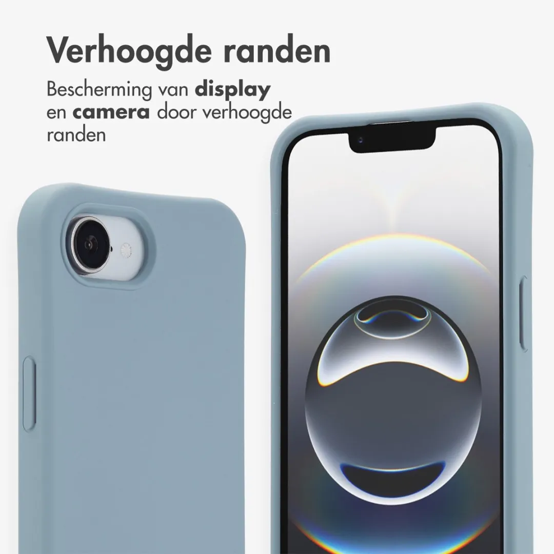 Imoshion iPhone 16e Hoesje - Ash Blue - MagSafe