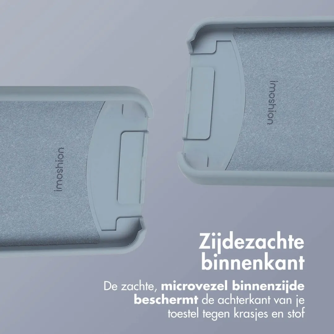 Imoshion iPhone 16e Hoesje - Ash Blue - MagSafe