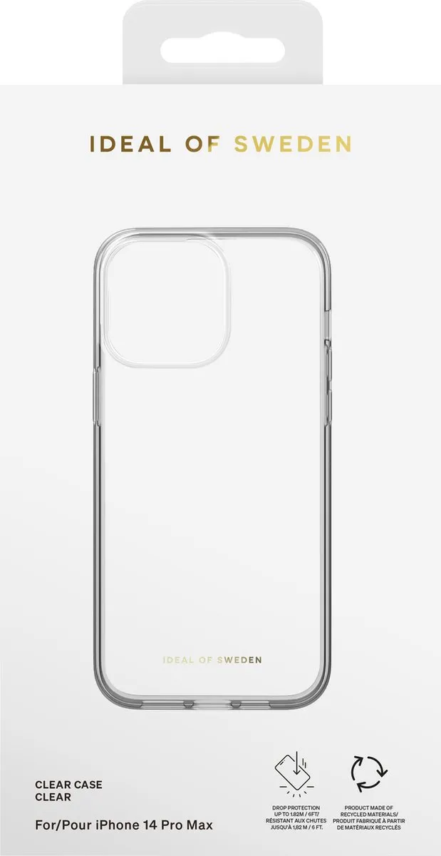 iDeal of Sweden iPhone 14 Pro Max Hoesje Transparant - IDCLCSS23-I2267P-471