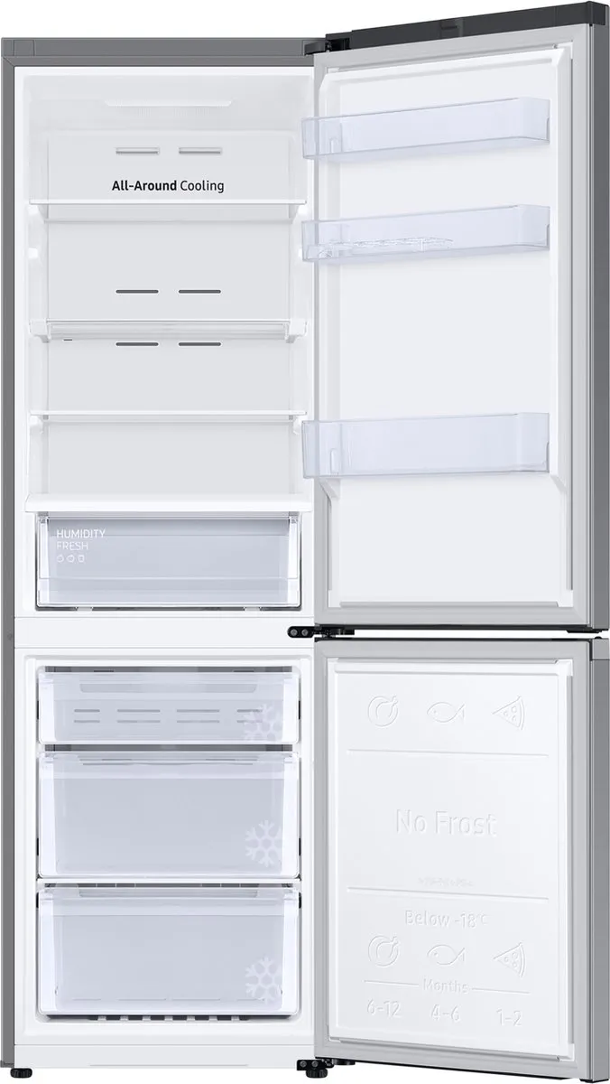 Samsung RB34C671DS9 Onderbouw Koelkast - 344L - Roestvrijstaal