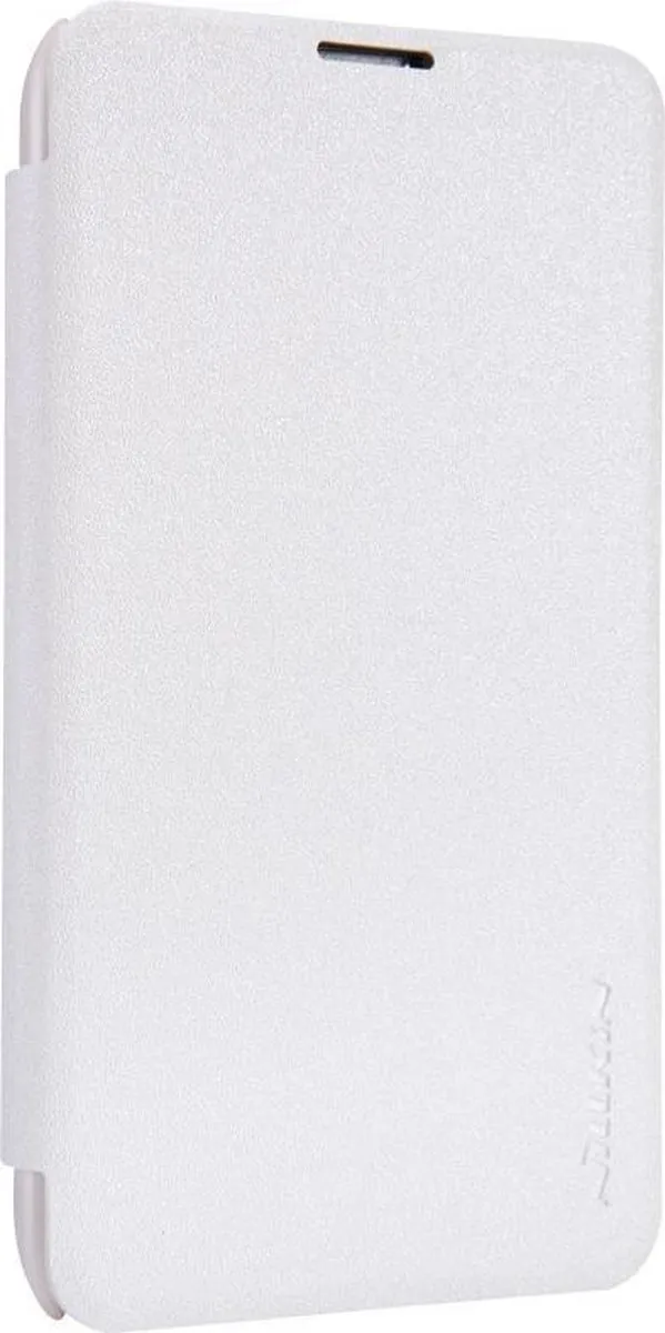 Nillkin Nokia Lumia 530 Hoesje Sparkle Series Wit - 6956473289562 - afbeelding 5 van 5