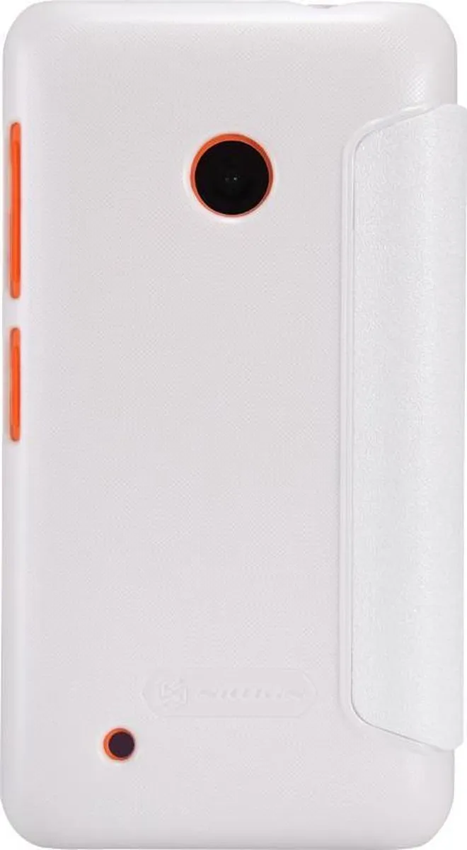 Nillkin Nokia Lumia 530 Hoesje Sparkle Series Wit - 6956473289562 - afbeelding 2 van 5