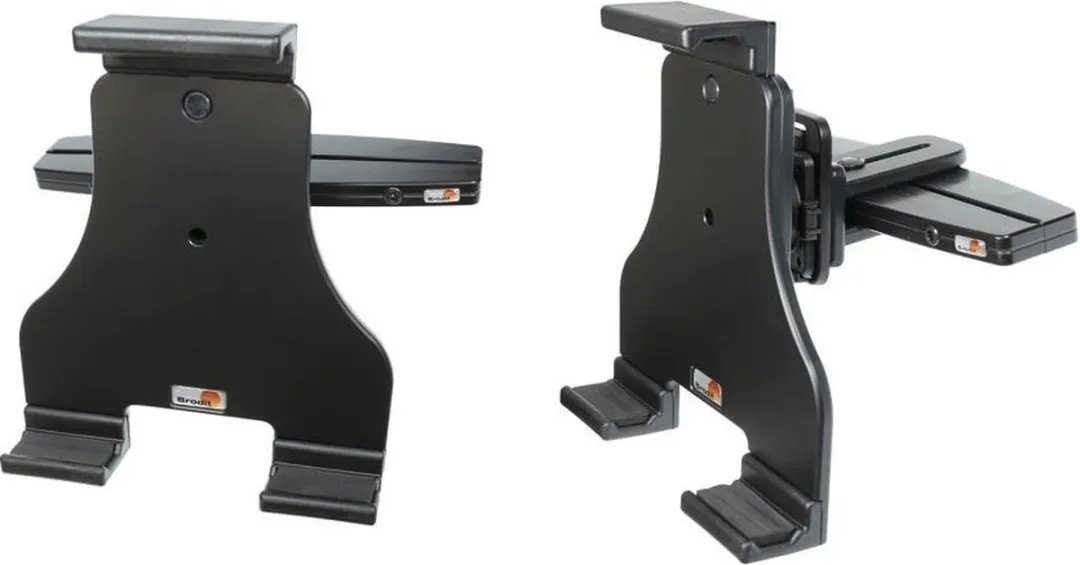 Brodit Hoofdsteunmount 95-211mm met Universele Tablethouder - Zwart