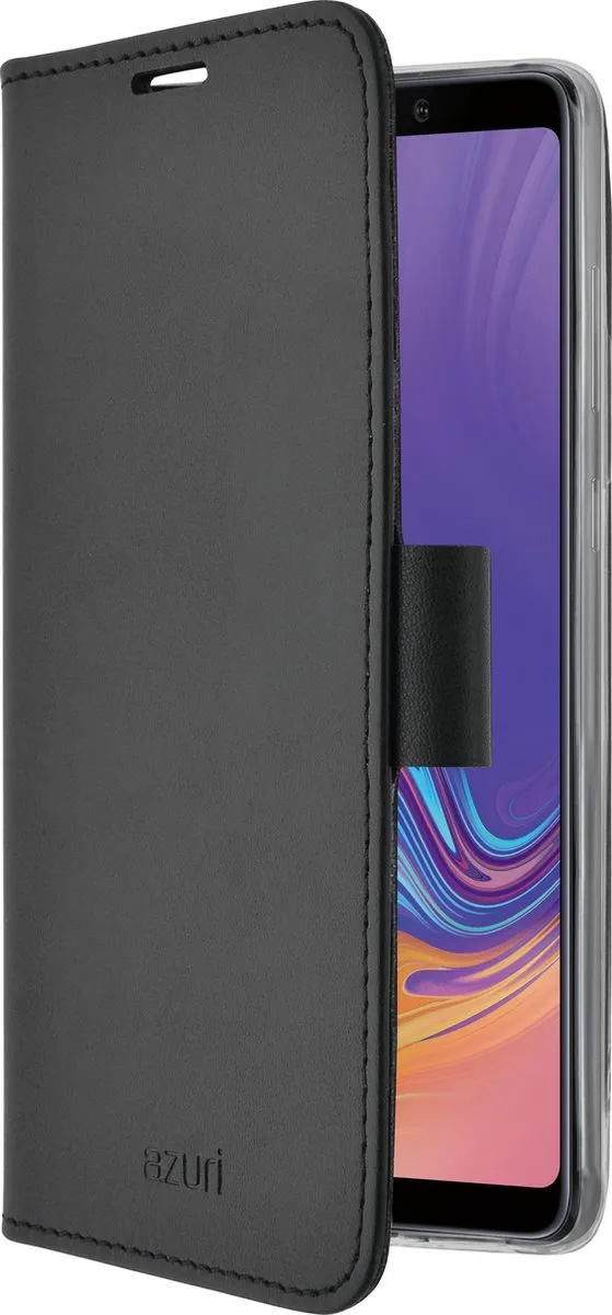 Azuri Walletcase Samsung Galaxy A9 2018 - 3 Pasjes - Zwart