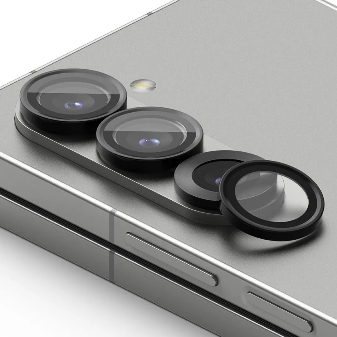 Ringke Lens Frame Glas voor Samsung Galaxy Z Fold6 - 2 Stuks - Zwart