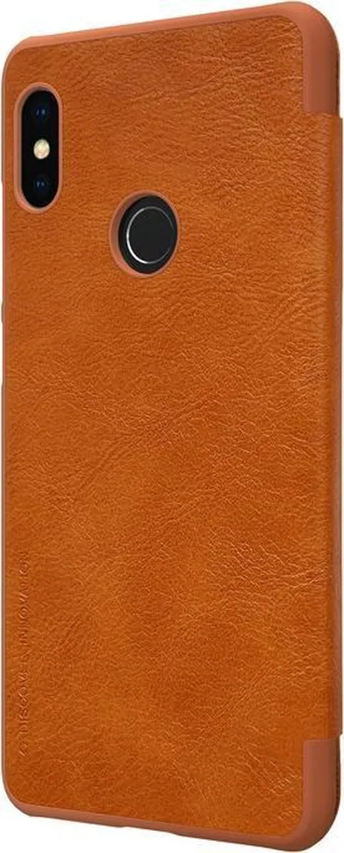 Nillkin Qin View BookCase Xiaomi Redmi Note 5 Pro - Bruin - afbeelding 3 van 6