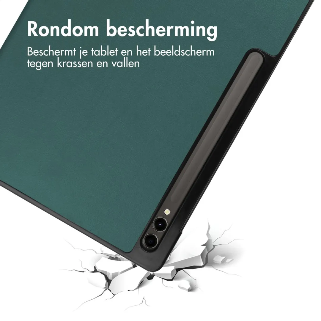 Imoshion SH00064917 Tablethoes - Samsung Galaxy Tab S10/S9 Ultra 14.6" - Donkergroen