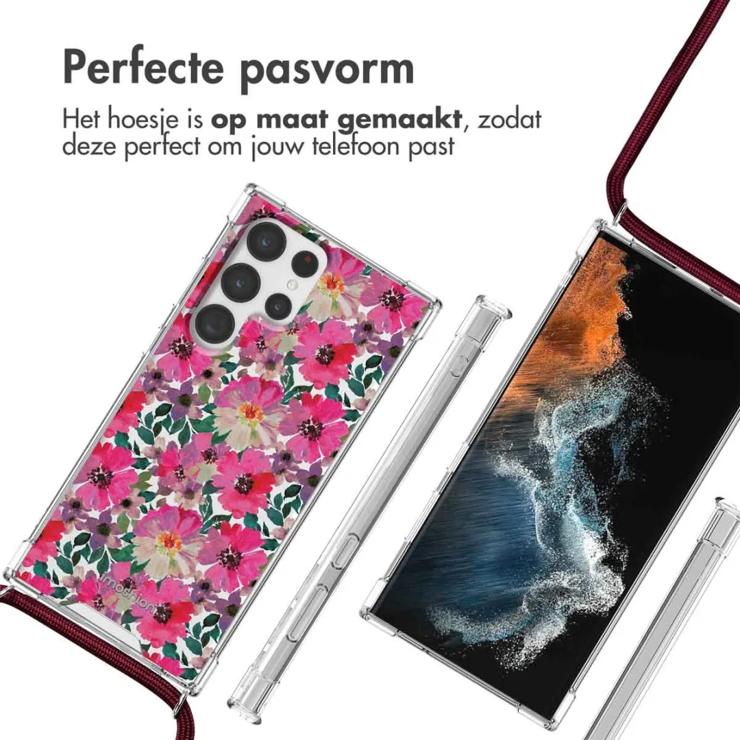 Imoshion Hoesje Samsung Galaxy S22 Ultra Flower Water