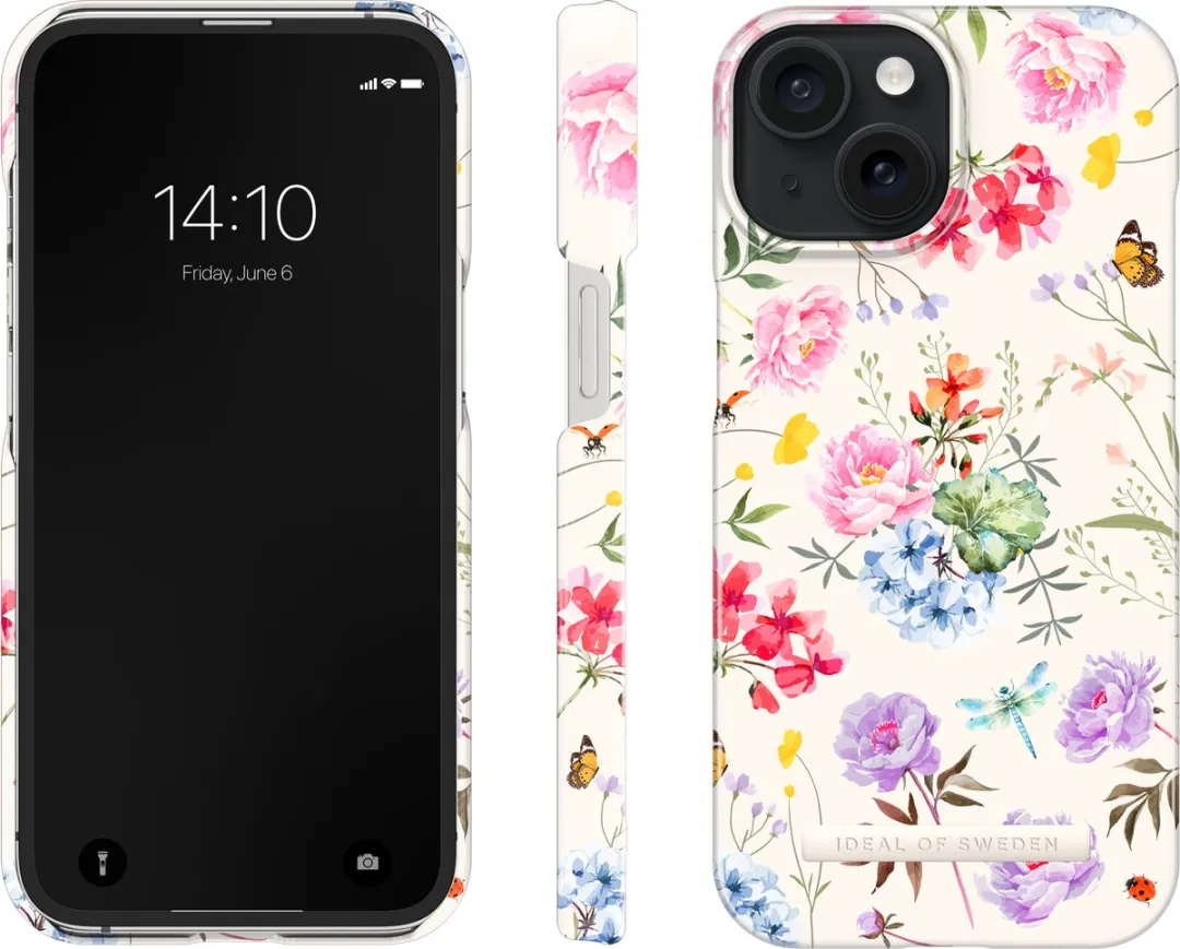 iDeal of Sweden iPhone 15/16E MagSafe Hoesje Flower Forever
