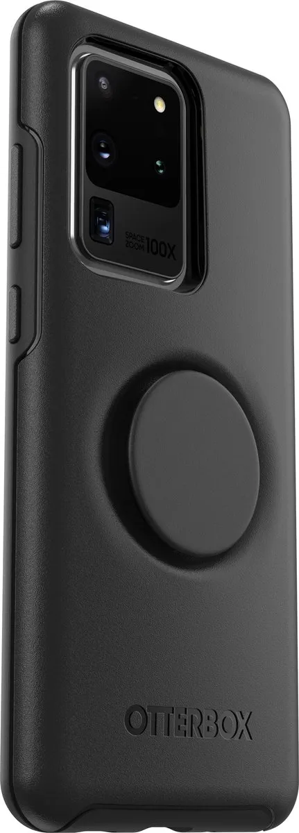 OtterBox Pop Symmetry Case Samsung Galaxy S20 Ultra 77-64237 - Zwart