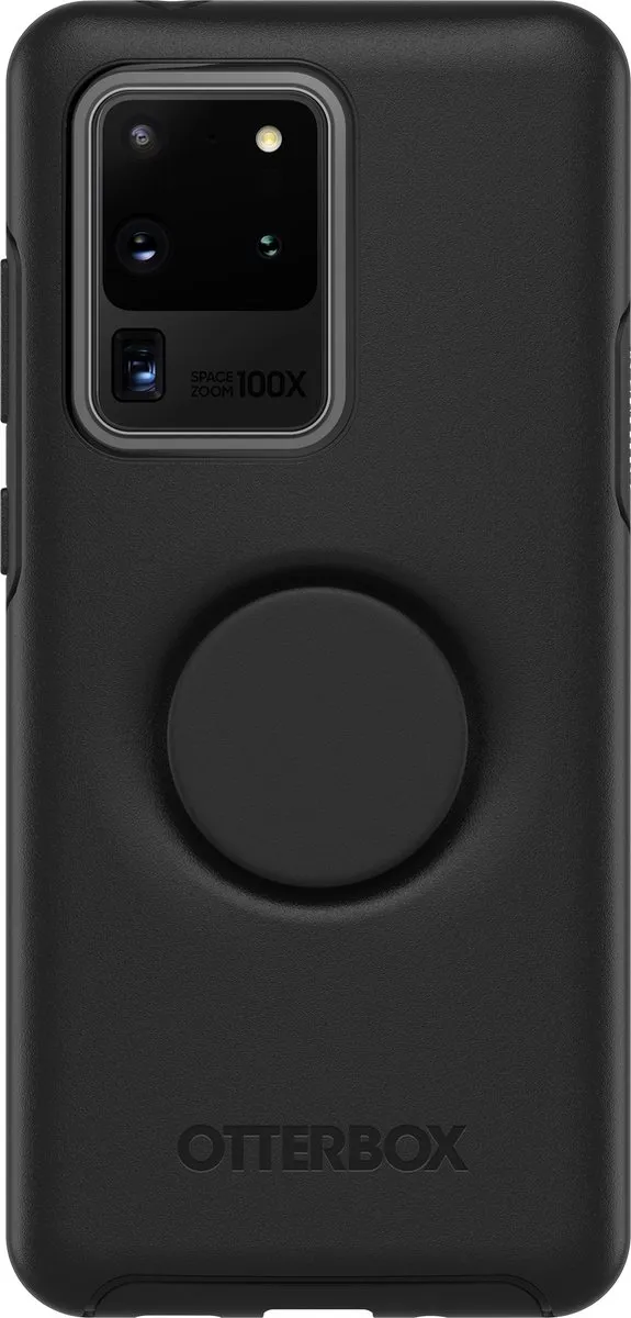 OtterBox Pop Symmetry Case Samsung Galaxy S20 Ultra 77-64237 - Zwart