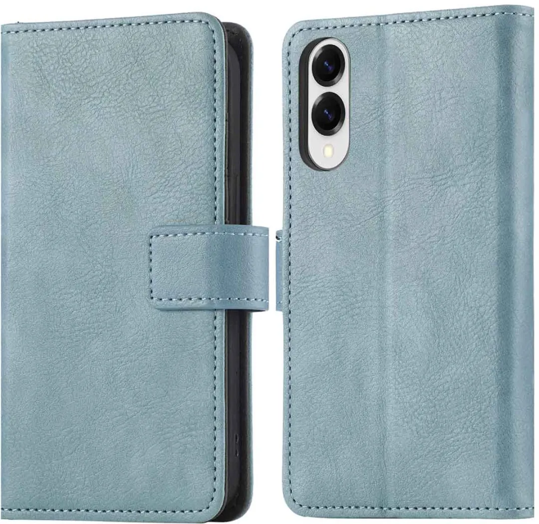 Imoshion Hoesje Samsung Galaxy S25 Edge - 3 Pasjes - Lichtblauw