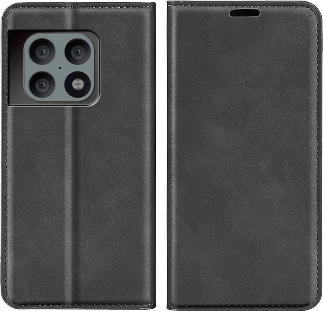 Just in Case OnePlus 10 Pro Bookcase Hoesje - Zwart - afbeelding 6 van 6