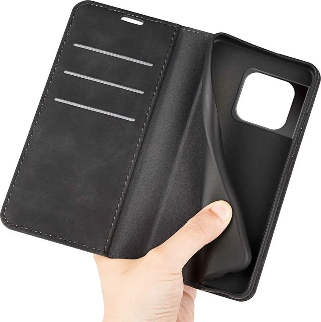 Just in Case OnePlus 10 Pro Bookcase Hoesje - Zwart