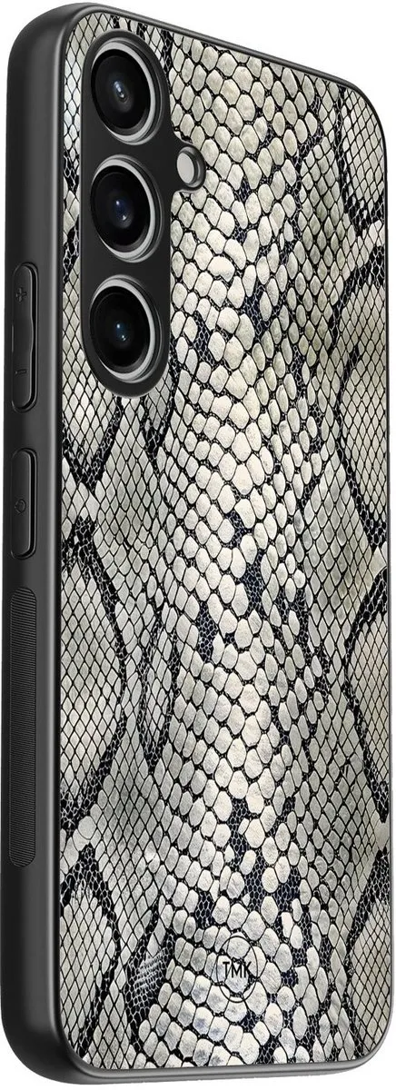Casevibes Hoesje Samsung Galaxy A15 Snake Print - Beige