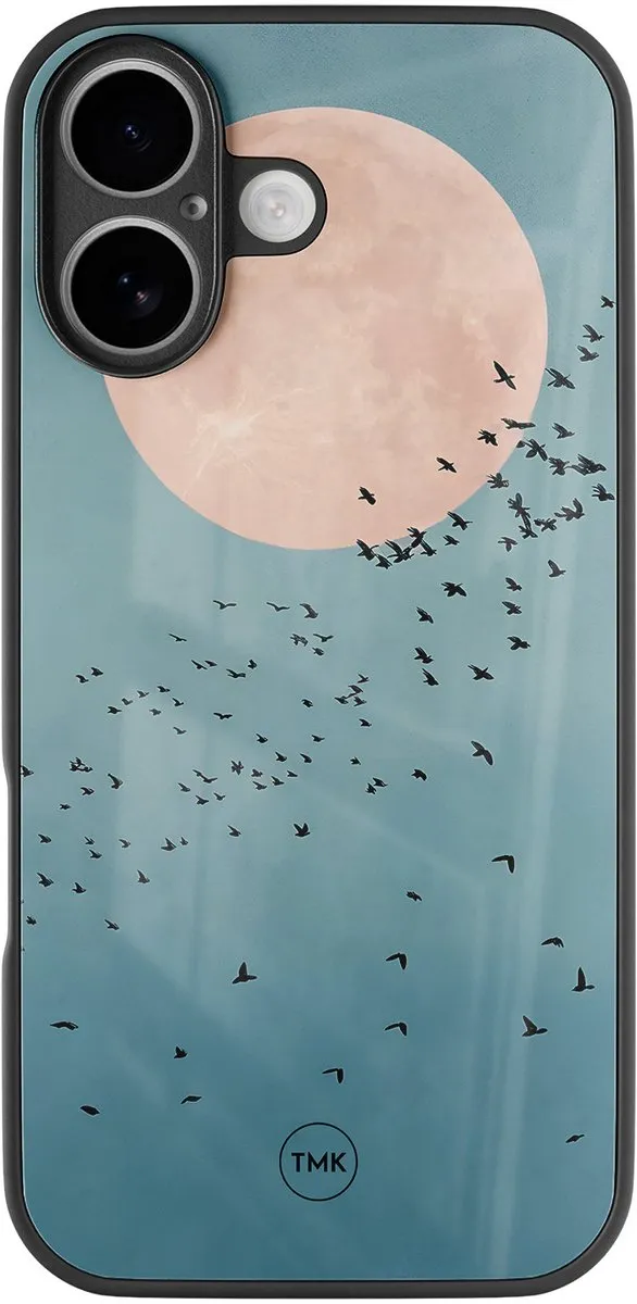 Casevibes iPhone 17 Moon Birds Hoesje