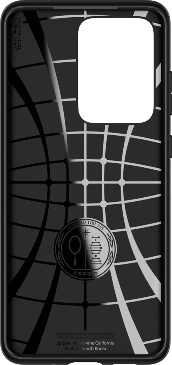 Spigen Core Armor ACS00847 Hoesje - Samsung Galaxy S20 Ultra - Zwart