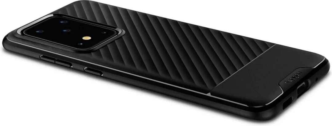 Spigen Core Armor ACS00847 Hoesje - Samsung Galaxy S20 Ultra - Zwart