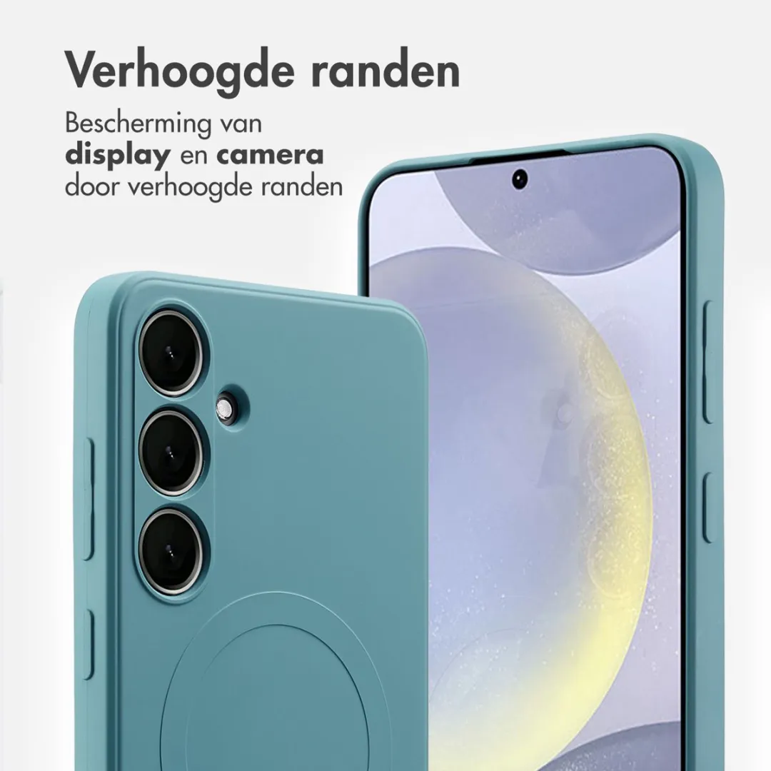 Imoshion Hoesje Samsung Galaxy S24 Plus Smoke Green - MagSafe - afbeelding 4 van 6