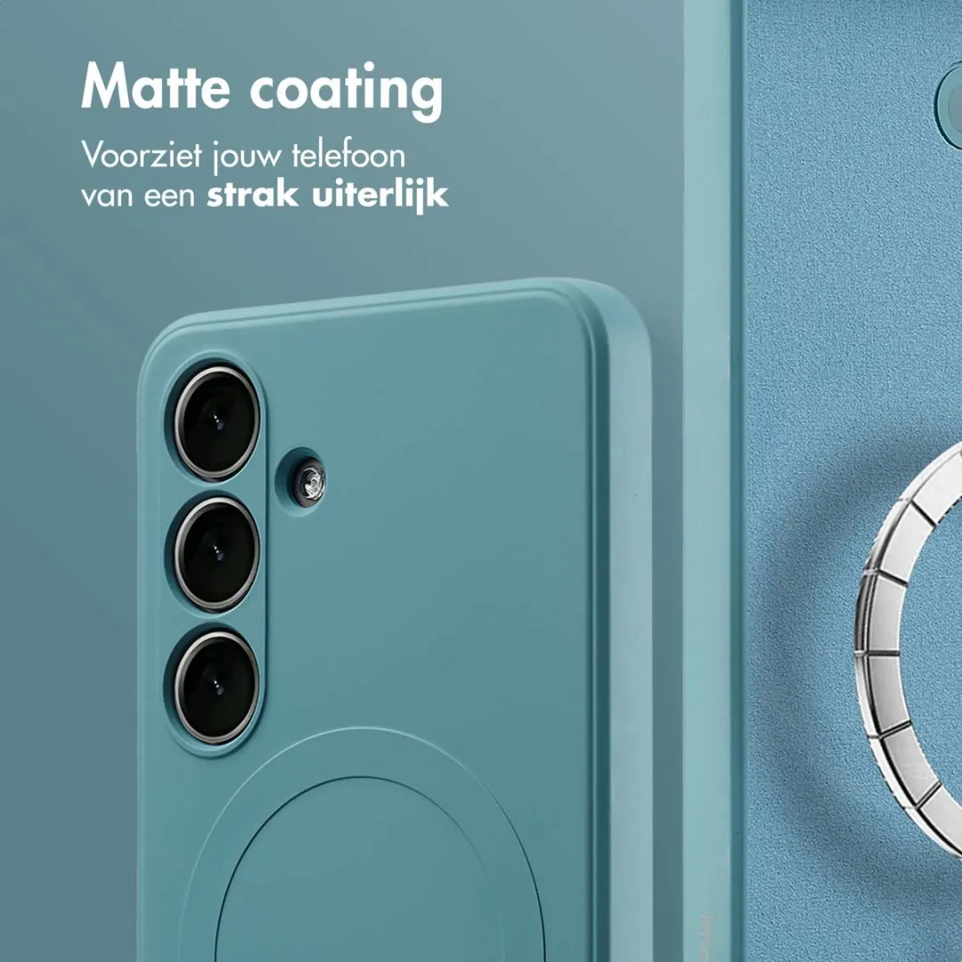 Imoshion Hoesje Samsung Galaxy S24 Plus Smoke Green - MagSafe - afbeelding 2 van 6