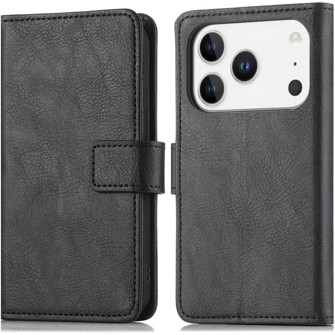 Imoshion Hoesje iPhone 17 Pro Max - 3 Pasjes - Zwart