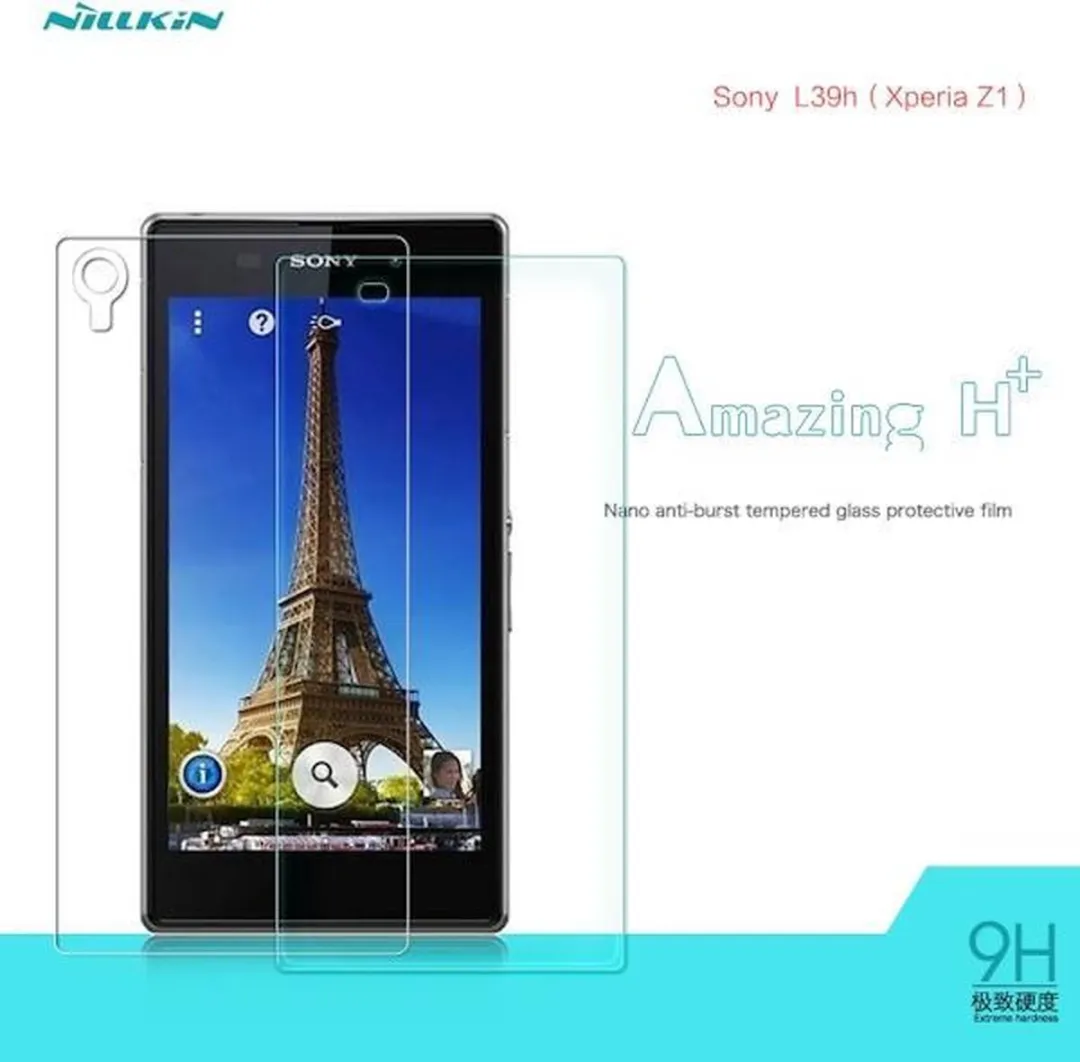 Nillkin Display Folio 9H+ Tempered Glass Sony Xperia Z1