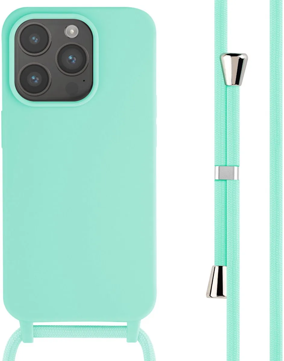 Imoshion iPhone 15 Pro Siliconen Hoesje - Mintgroen