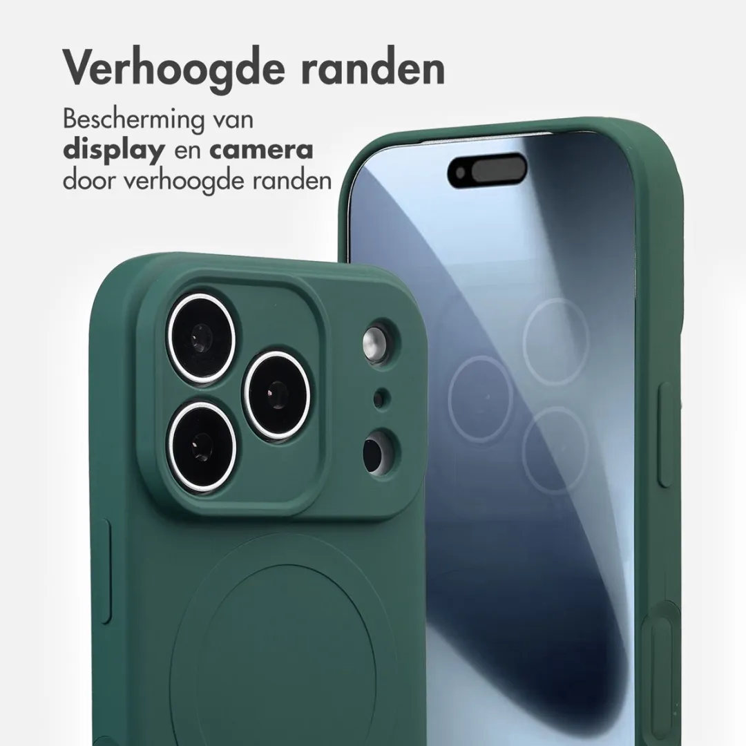 Imoshion Hoesje iPhone 17 Pro - Donkergroen MagSafe