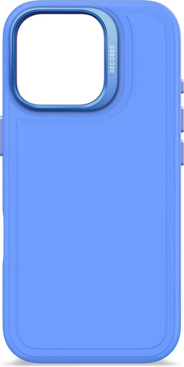 Decoded Siliconen Hoesje iPhone 16 Pro - Super Sonic Blauw - MagSafe