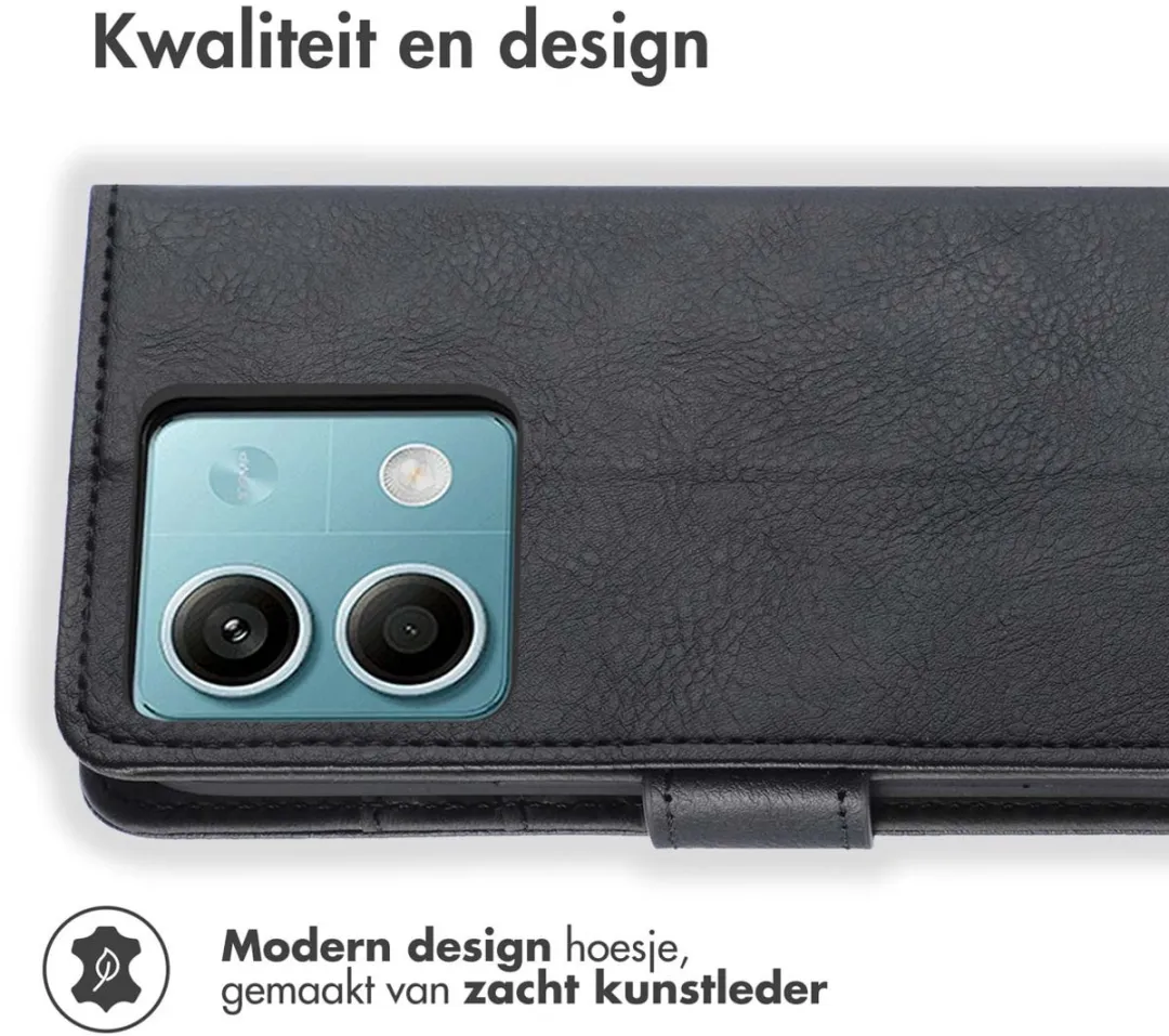 Imoshion Hoesje Xiaomi Redmi Note 13 5G - Zwart