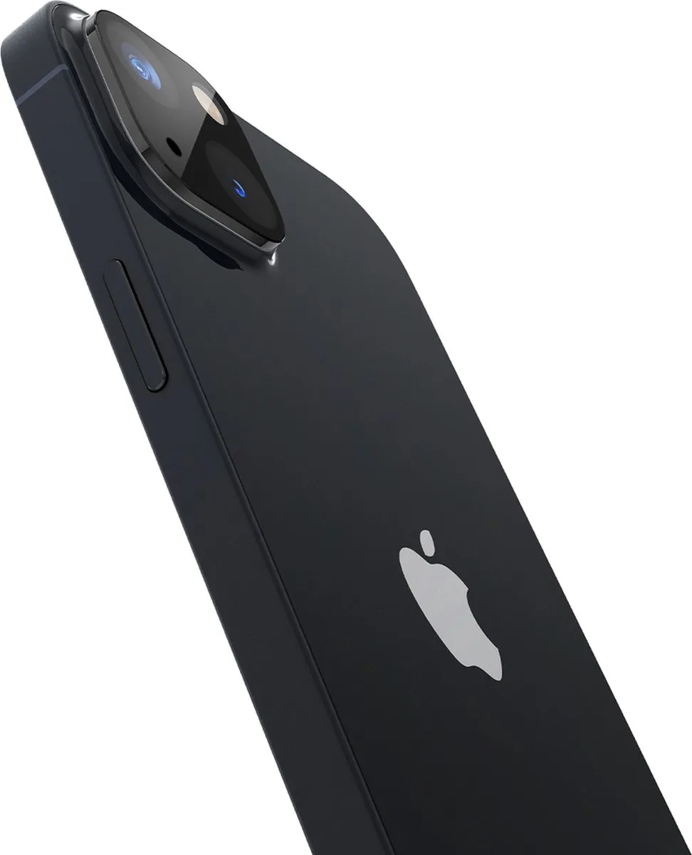 Spigen iPhone 14/14 Plus Camera Lens Beschermer - 2 Stuks - Zwart