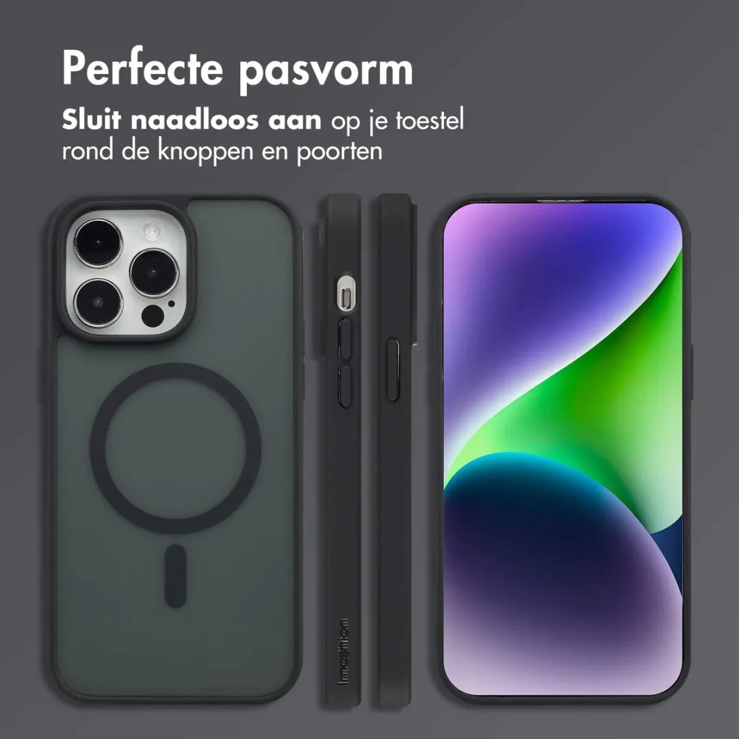 Imoshion Hoesje iPhone 14 Pro Max MagSafe - Zwart